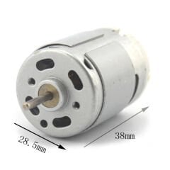 Haoye RS380 DC Elektrik Motoru 3.6V-9V 11500RPM (Fırçalı)