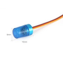 Dairesel Dönüşlü Ultra Parlak Flash Led Işık (Mavi) Strobe Light)