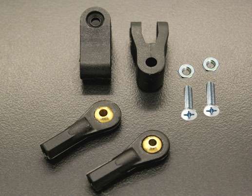 Ball Link ve Clevis L27mmxM3/İç çap 2.5mm  (2 Set)