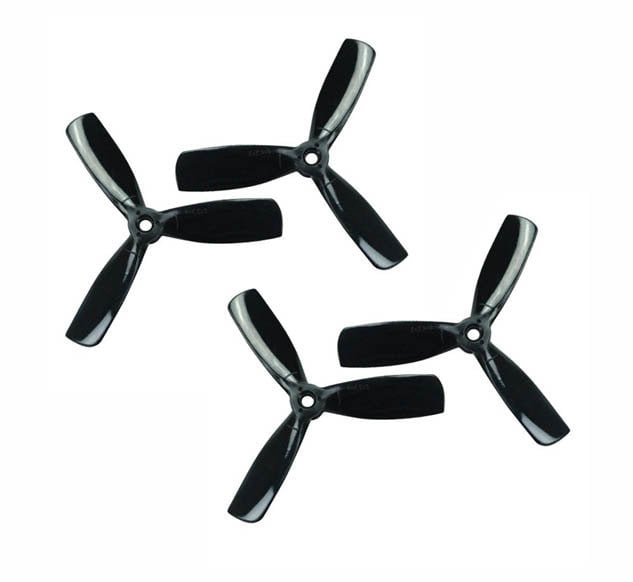 3 Pal 4x4.5 Bullnose V2 (2xCCW & 2xCW) 4045  Siyah