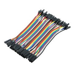 40 Adet Dişi-Dişi Jumper Kablo 20cm