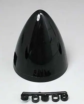 Haoye Plastik Spinner 57mm Siyah