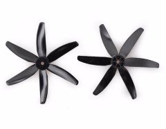 6 Palli 5x4 Pervane (1 adet CCW & 1 adet CW) 2 Adet 5040 Siyah