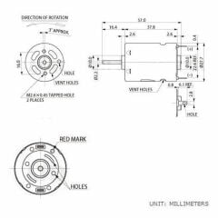 Rs380 Motor 6-18V 30000RPM