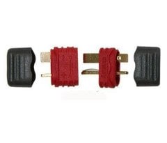 T Konnektör Set Kapaklı (Deans T-Plug)