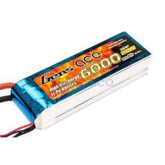 Gens Ace 11.1v 6000mah 25C 3S LiPo (Soket Yok)