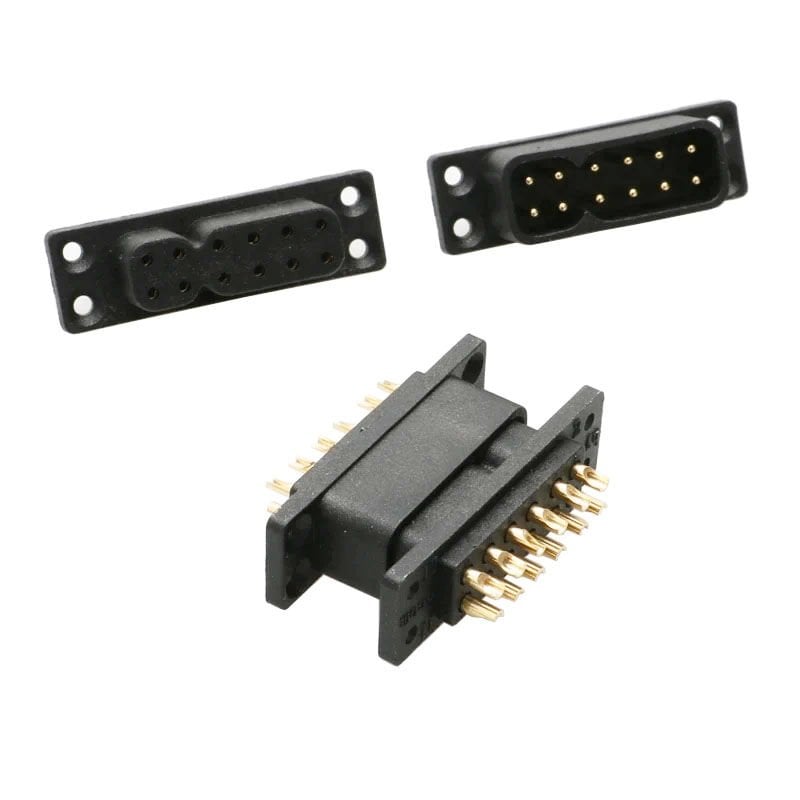 HY-12PIN 12-Pin Konnektör Dişi-Erkek Set (Uçak Kanat Hızlı Bağlantı)