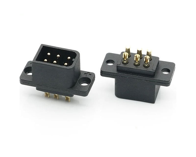 JY6P-G 6-Pin Konnektör Dişi-Erkek Set (Uçak Kanat Hızlı Bağlantı)