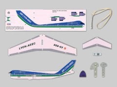 Passenger Airplane Serbest Model Uçak