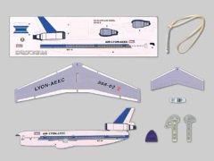 Passenger Airplane Serbest Model Uçak