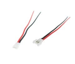 3.7v 1S Lipo Pil Kablosu (Erkek / Dişi Soketli Set)