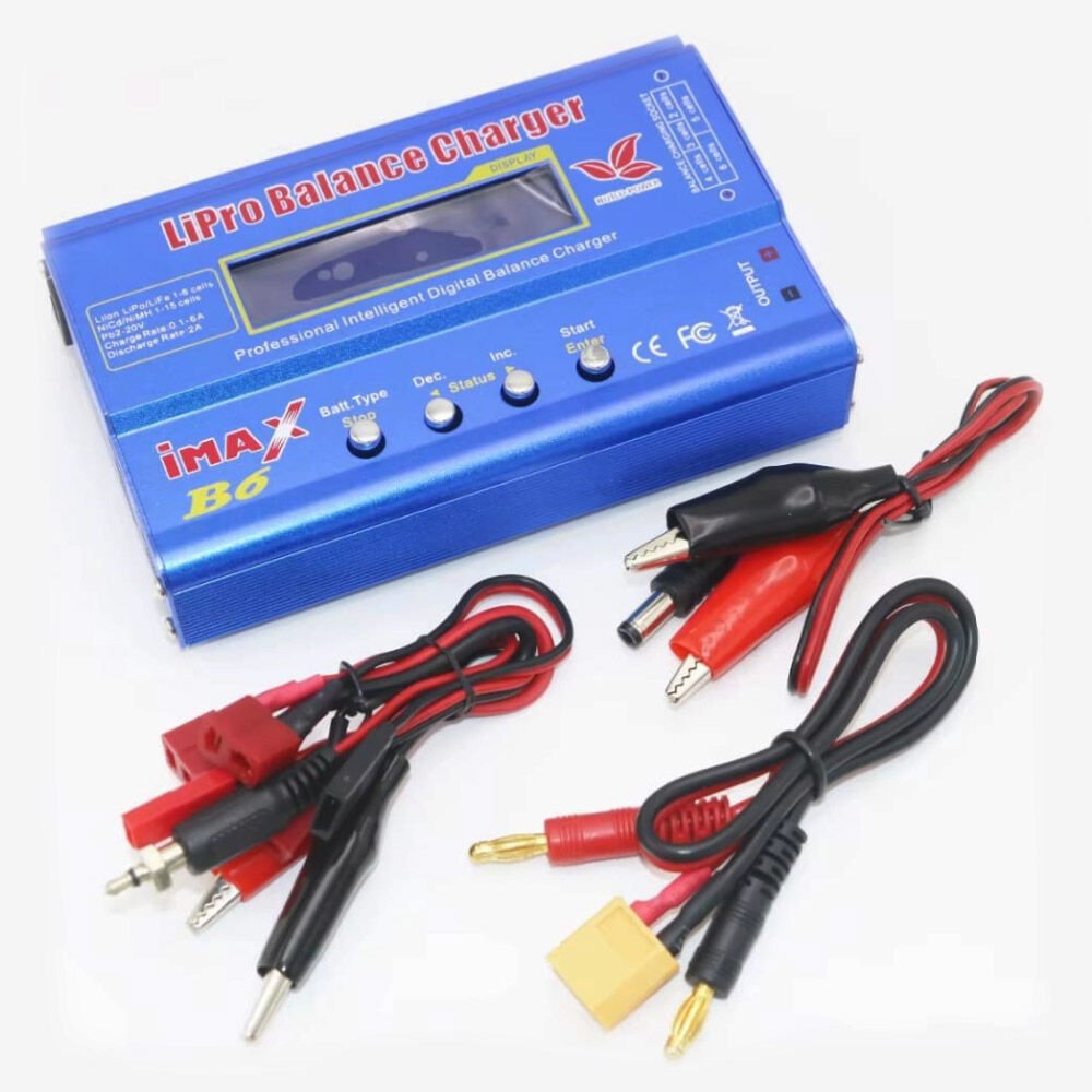 iMAX B6 80W バランス充電器 Zeee Power Imax B6 80W LiPo/LiFe/Li-ion/Ni-Mh/Ni-Cd Pil Şarj Cihazı + Güç