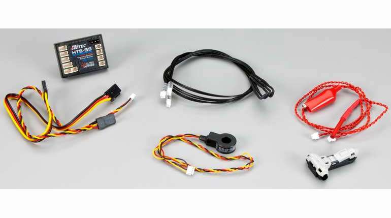 Hitec HTS-SS Blue C50 Telemetry Basic Combo