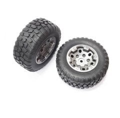Lastik & Jant (1/12 SC Hex 12mm ) 2 Adet