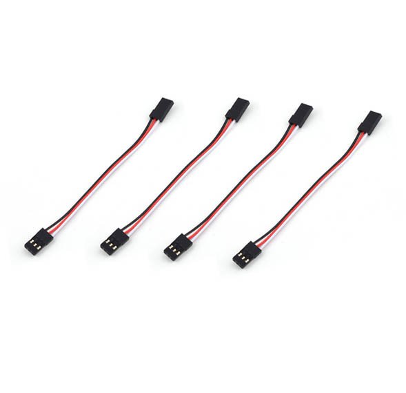 Erkek Erkek Uzatma Kablosu 5cm (JR,Hitec) 4 Adet