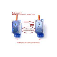 9gr 360 D. Sonsuz Dönüş Servo (Mikro Servo)