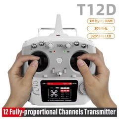 Radiolink T12D 12-Kanal Dijital Kumanda Seti (R12F 12-Kanal Alıcı Dahil)