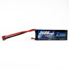 Zeee Power 11.1V 2600 mAh 50C Li-Polymer Pil (T-Konnektör)