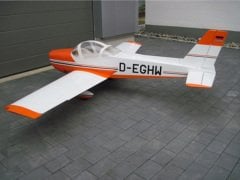 Skysun Monsun 100CC Benzinli Model Uçak Turuncu