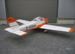 Skysun Monsun 100CC Benzinli Model Uçak Turuncu