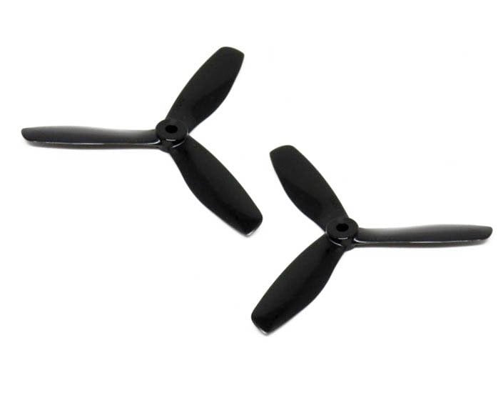 3 Pal 5x4.5 Bullnose V2 (1xCCW & 1xCW) 5045  Siyah