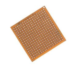 5x5 cm Tek Taraflı Delikli Plaket
