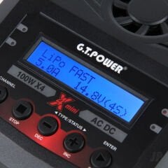 G.T.Power X4 mini Multi Dijital Şarj Aleti AC100W / DC400W