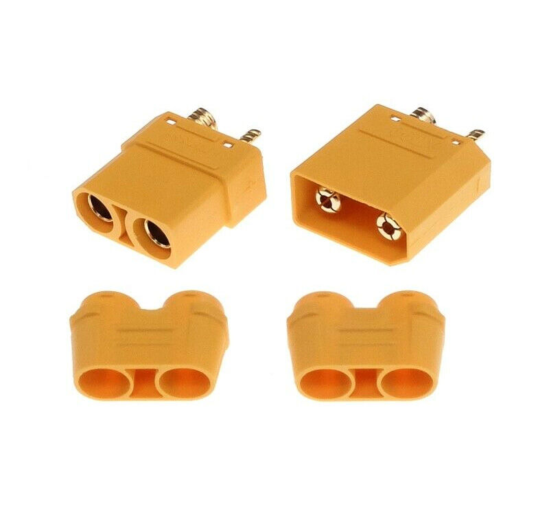 AMAS XT90 Soket XT-90 Konnektör Dişi-Erkek Set