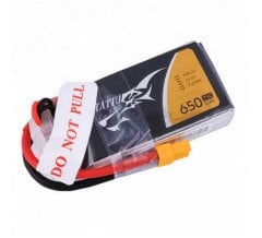 Gens Ace 11.1v 650mah 75C 3S LiPo