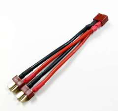 T-Plug Paralel Bağlantı Kablosu 14AWG (Deans  Konnektör)