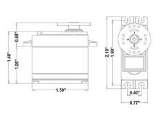Hitec HS-645MG Ultra Tork Servo Motor (Box)