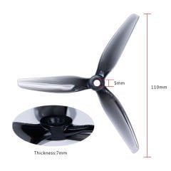 HQ EthixS5 5040 3-Pal Drone Pervanesi (2xCCW & 2xCW)