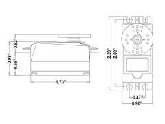 Hitec HS-75BB Retract Servo