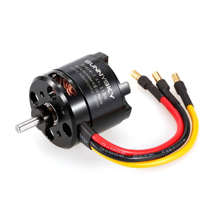 X2814-1100KV 3-4S Fırçasız RC Uçak Motoru - SUNNYSKY - Fırçasız
