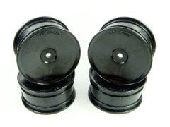 Dish Wheel G.26mm Black 1/10 Rc Jant (4 adet)