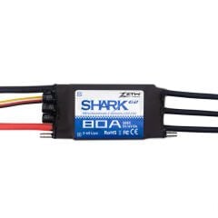 ZTW Shark G2 80A Su Soğutmalı Fırçasız ESC 32-Bit 2-6S (SBEC 5-6V / 8A)