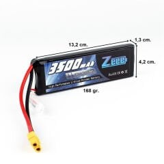Zeee Power 7.4V 3500 mAh 70C Li-Polymer Pil