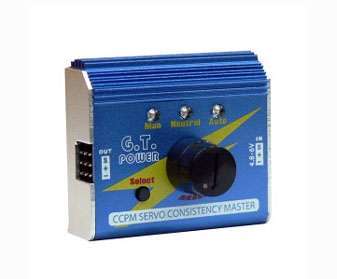 GT Power Servo & ESC Tester (1-3 Servo CCPM)
