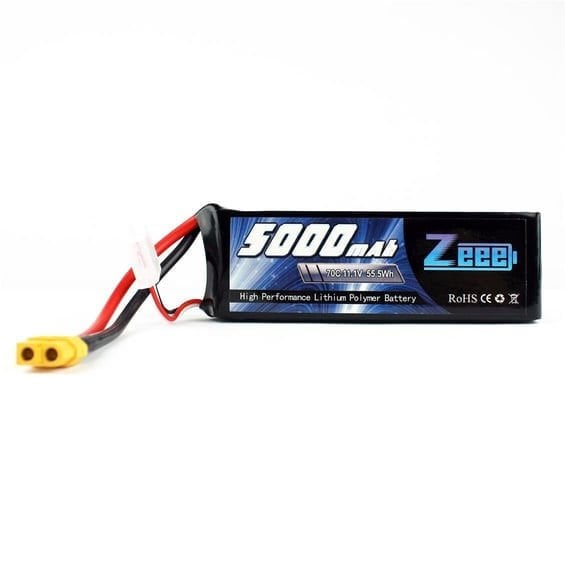 Zeee Power 11.1V 5000 mAh 70C Li-Polymer Pil 3S