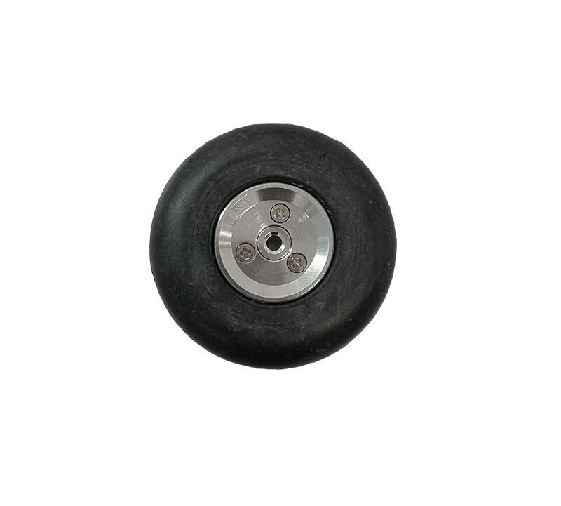 48mm Metal Jantlı Tekerlek Dolgu Lastik (H15.5mm İç çap:3mm 29g)