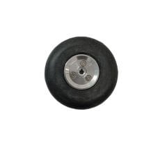 48mm Metal Jantlı Tekerlek Dolgu Lastik (H15.5mm İç çap:3mm 29g)
