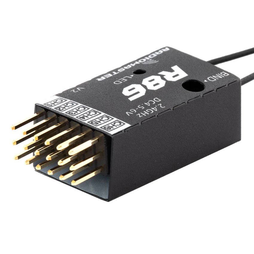 RadioMaster R86 V2 6 Kanal Alıcı - PWM 2.4Ghz - RADIO MASTER ...
