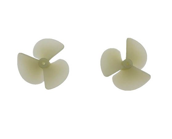 3 Palli Tekne Pervanesi 36mm Sol&Sağ Dönüş Çift (Mil çapı 2mm)