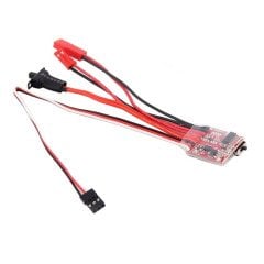 Fırçalı 20A RC ESC 2S (3-9.4V) 2 Khz (İki Yönlü)
