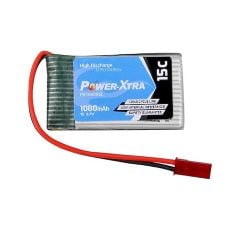 Power-Xtra 3.7V 1000mAh 15C Li-Polymer Pil