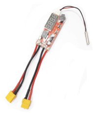 Dijital Amper, Volt Metre ve Isı ölçer (100Amp.& 30V)