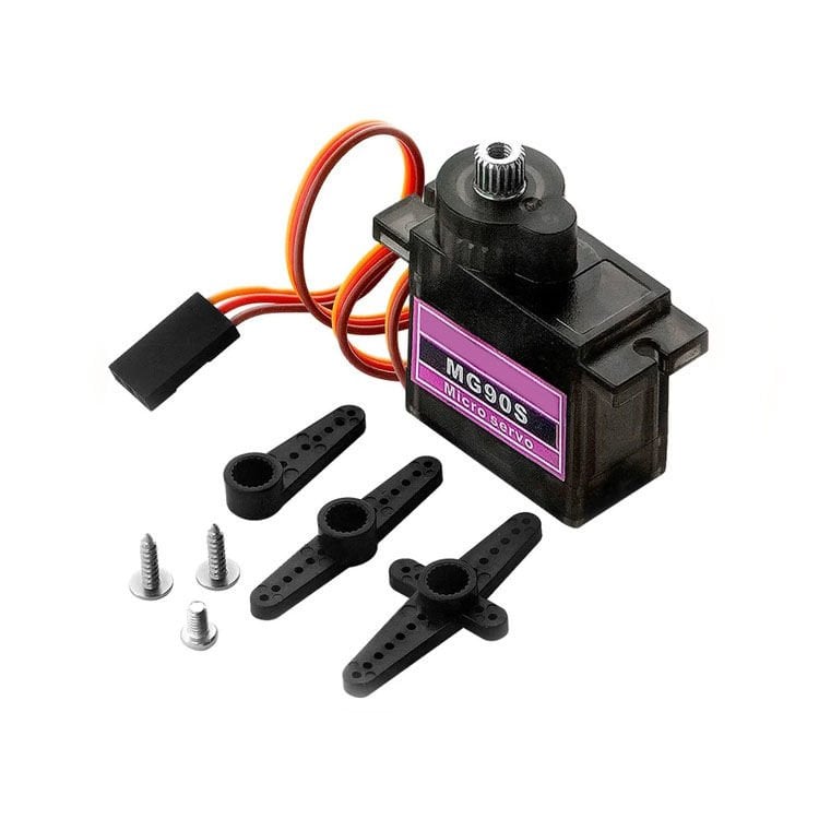 MG90S Mikro Servo Motor 180 Derece (Arduino Uyumlu)