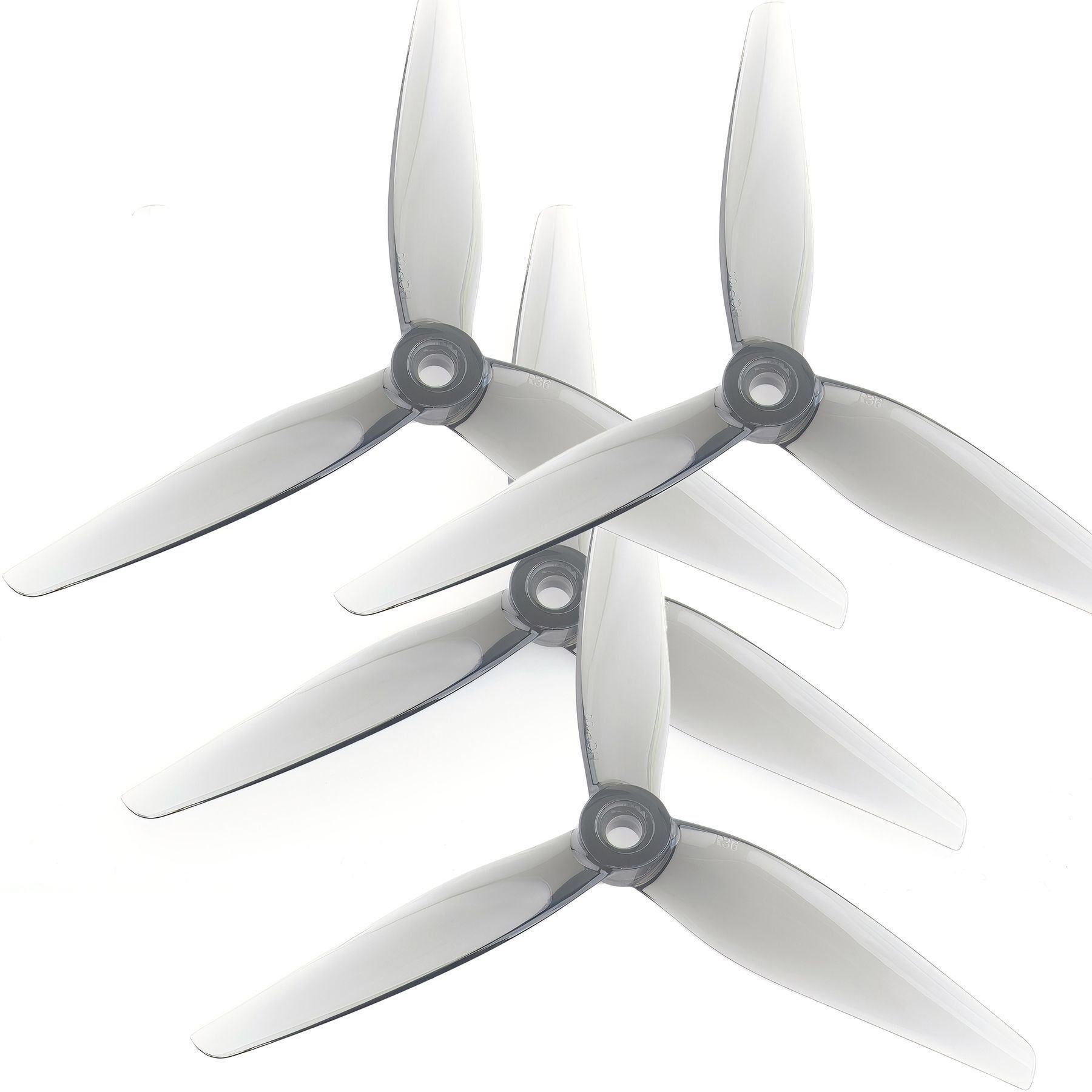 HQ 5131 Poly Carbonate Grey 3-Pal Drone Pervanesi (2xCCW & 2xCW)