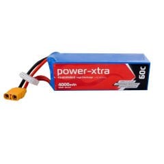 Power-Xtra 22.2V 4000mAh 60C 6S1P Li-Polymer Pil