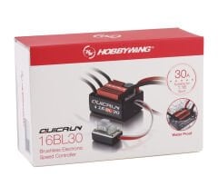QuicRun 16BL30 30A Fırçasız ESC WP (1/18-1/16 Ölçek Araba ESC)